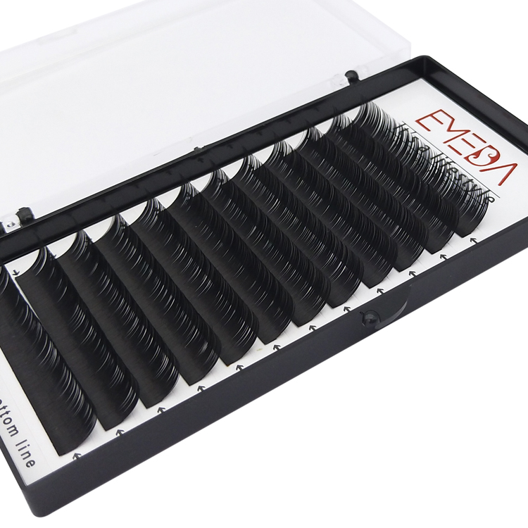 Private Label for J B C D Curl Korea PBT Fiber Eyelash Extension 